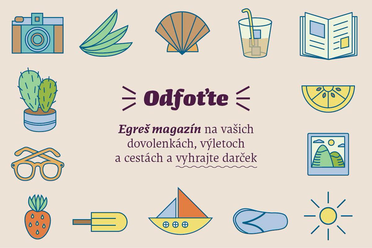 EgresMagazin's tweet photo. Foto letná súťaž :) "Egreš magazín na cestách". http://t.co/v1kKow7Tb7 http://t.co/SPkom4ygrM