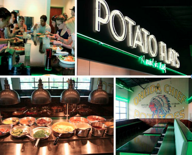 PotatoFlats's tweet photo. #Monday blues have you feeling down? Perk up with a pit-stop to @PotatoFlats! http://t.co/uGpHkWTNeO