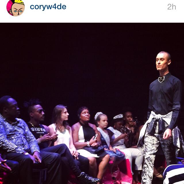 greggatentaylor's tweet photo. Repost of #ANTM @coryw4de wearing my F/W 15-16 men's wear collection at @modelsinc fashion show! #corywade #dapper http://t.co/up1FHOlx4H