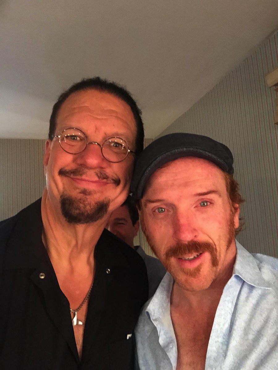 pennjillette's tweet photo. LOVED Damian Lewis, John Goodman, and Tom Sturridge in “American Buffalo” here in London.  Wow! http://t.co/JBKn4mL4gy