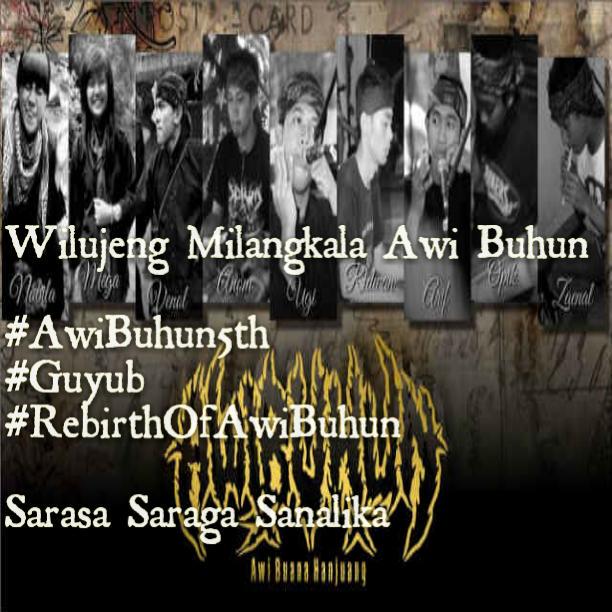 Ciee ulang tahun yang ke 5 😊 #AwiBuhun5th  #Guyub <a href="/Awi_Buhun/">Awi Buana Hanjuang</a> <a href="/1010arief/">Arief Septian</a> <a href="/Opik_Oman/">Opik Oman</a> <a href="/NabillaRsy/">Aphrodite</a> <a href="/Ugi1111/">Ugi</a> <a href="/Megaegaaaa/">WWMM</a>