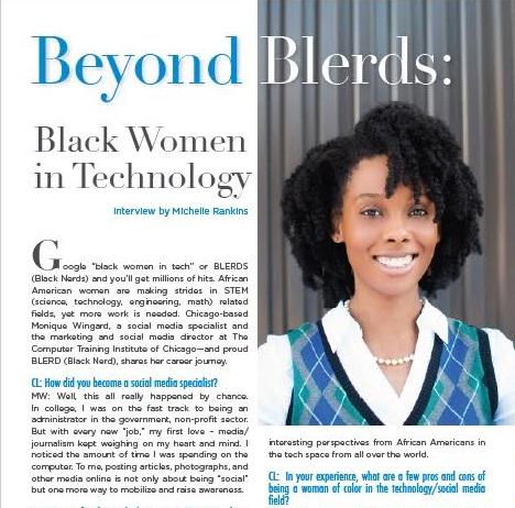 MoniqueWingard's tweet image. &quot;Learn to see the beauty in your personal journey.&quot; | @womenofcolorfdn cl-magazine.com #RewriteTheCode