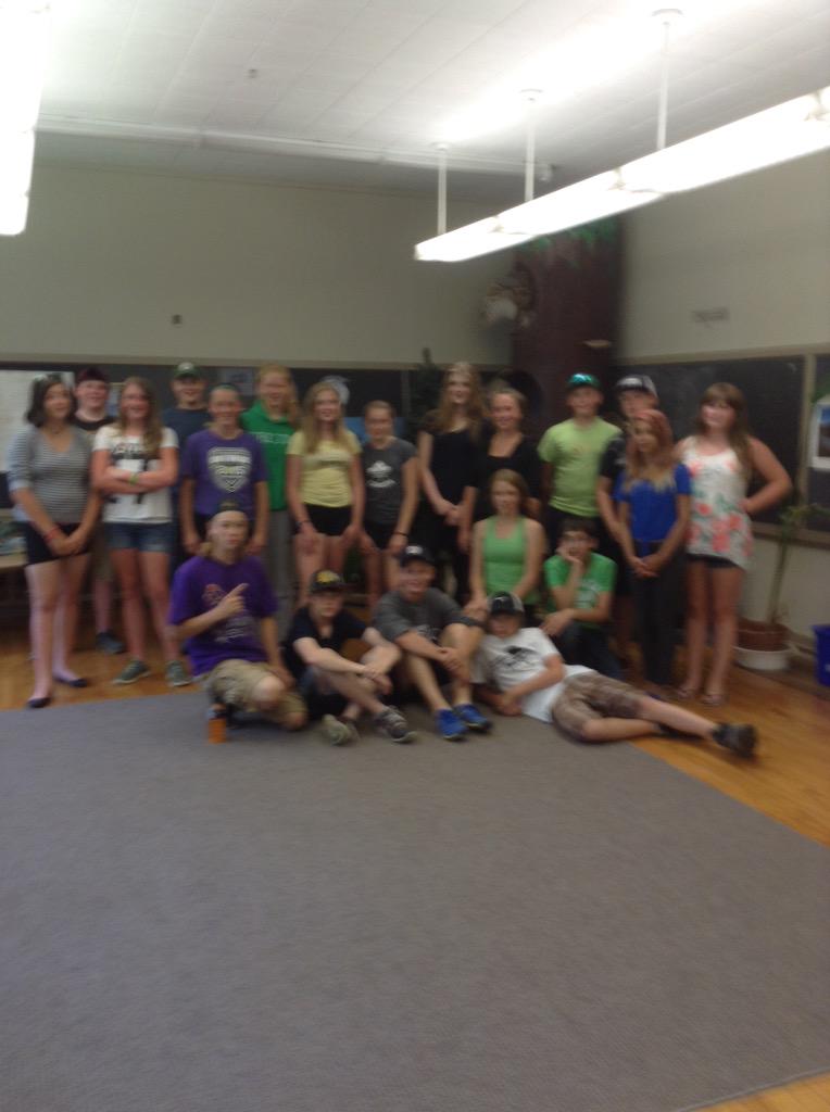 VWEEC GR 8 leaders, all dedicated, fun, hard working young men &amp; ladies! It has been a pleasure working with you!