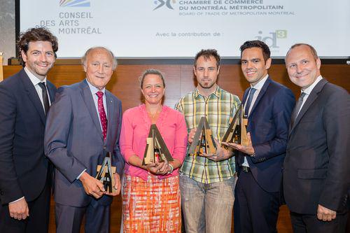 ConseilArtsMtl's tweet photo. 9e Prix Arts-Affaires #PAAM9: les lauréats. Bravo à tous et merci. Photo : Alex Paillon. http://t.co/vWdVCyyz6k