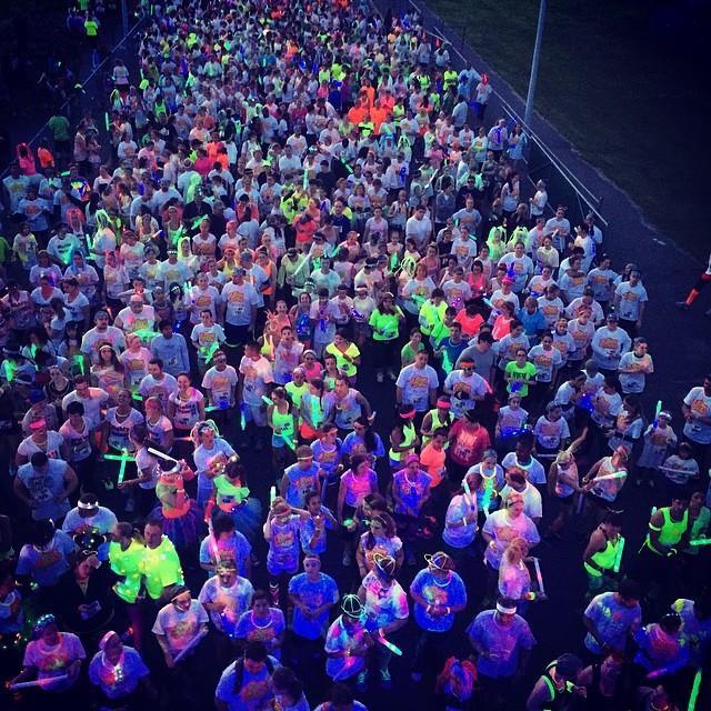 Run2Glow tweet picture