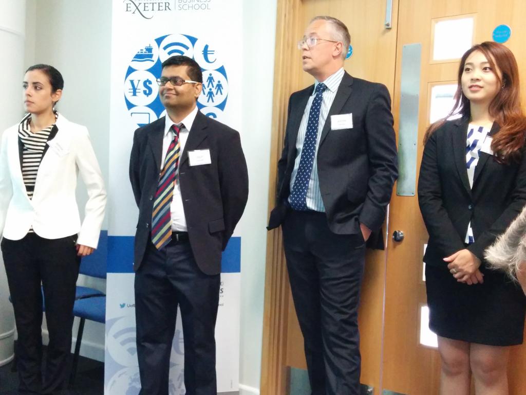 nforsans's tweet photo. Very proud of @ExeterMBA team putting on a great #opsc2015 event with @SAP & partners - Day 2 tomorrow! http://t.co/YuqfLtuzNo