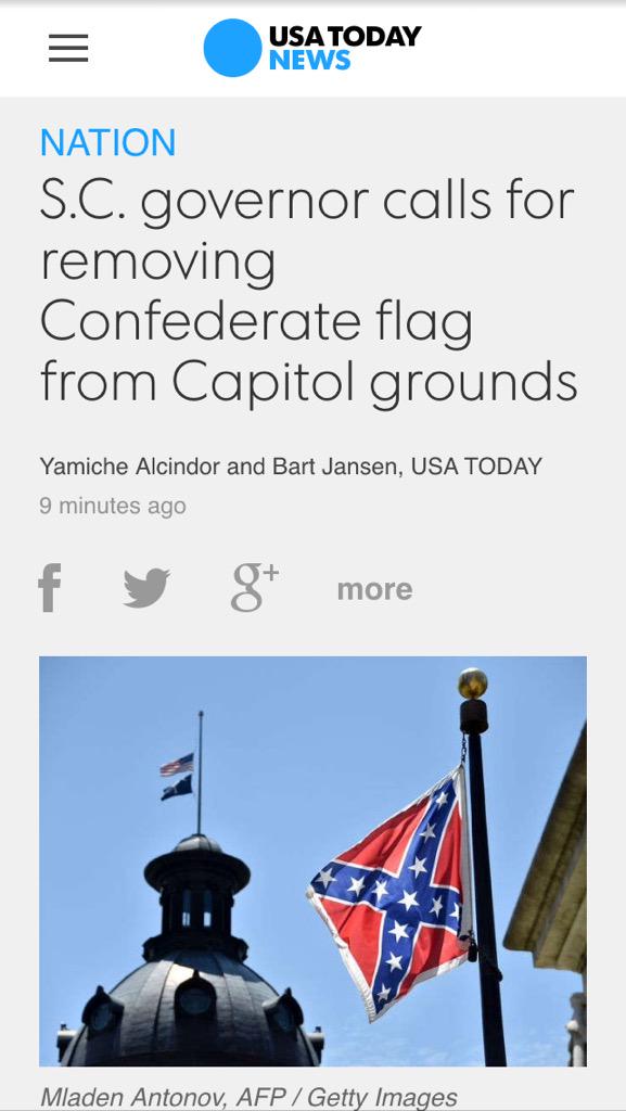 VerdaderaTruth's tweet photo. #ConfederateFlag http://t.co/Ds61l3nOVg