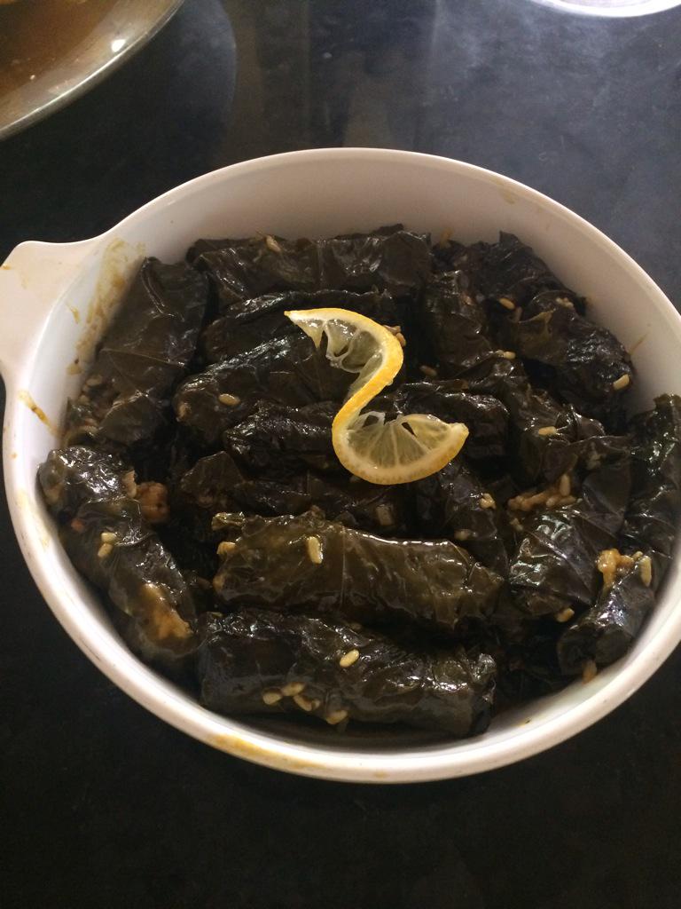 MustTry #stuffedgrapeleaves melts in your mouth#Mediterranean #middleEastern style..Actually Zep Style😁.. Faddaloo~