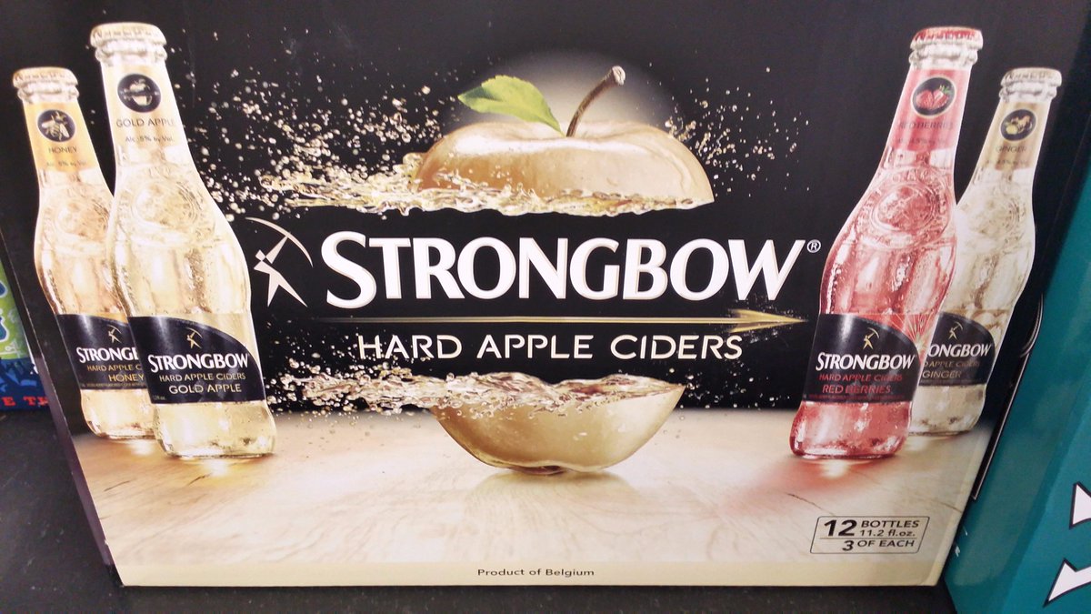 SouthsideBThru's tweet photo. @StrongbowUS Variety cases are back! $34 +#tax. 12 Packs available.#Apple #Honey #Berries #ginger #glutenfree #Cider http://t.co/VCxJw4cRKn