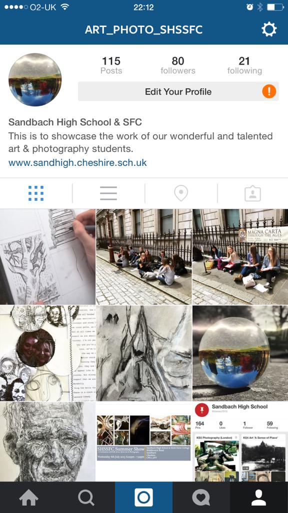 Art_PhotoSHSSFC's tweet photo. Do you have an Instagram account...? Follow art_photo_SHSSFC to see more images of your art &amp; photography works! http://t.co/KYrmZwlBNW