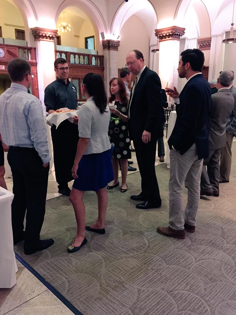 WondergemPR's tweet photo. Festivities are underway at the Talcott Franklin P.C. welcome reception! http://t.co/NUQBAbch2d