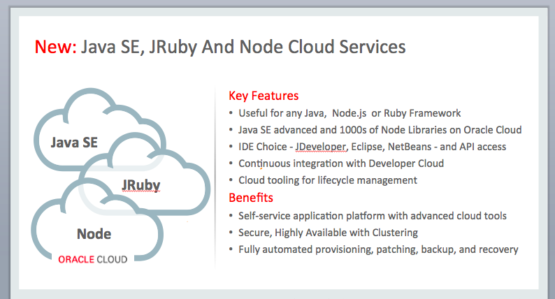 lettyel's tweet image. something for the java jocks....#OraclePaaS