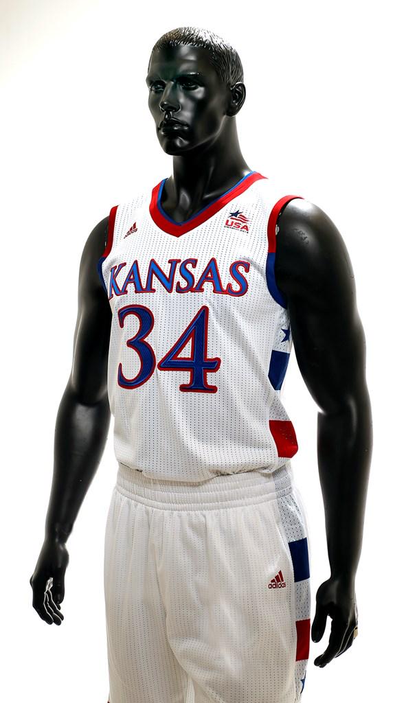 KUsports's tweet photo. #KUbball releases uniforms for upcoming World University Games in South Korea… 
http://t.co/mGMmLL4wxZ http://t.co/LD9bPOieK9