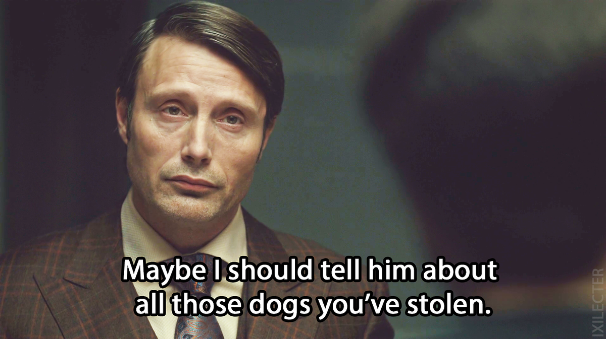 How Hannibal wins an argument.