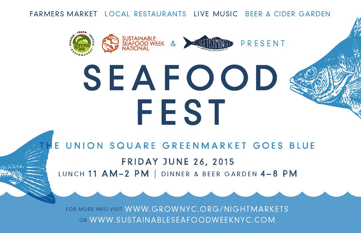 UnSqGreenmarket's tweet photo. We've got your Fri lunch covered @northernspyfood @lukeslobster @balvaneranyc @BotequimNY @thefourthny @cravefishbar http://t.co/QTrmi8tMG4