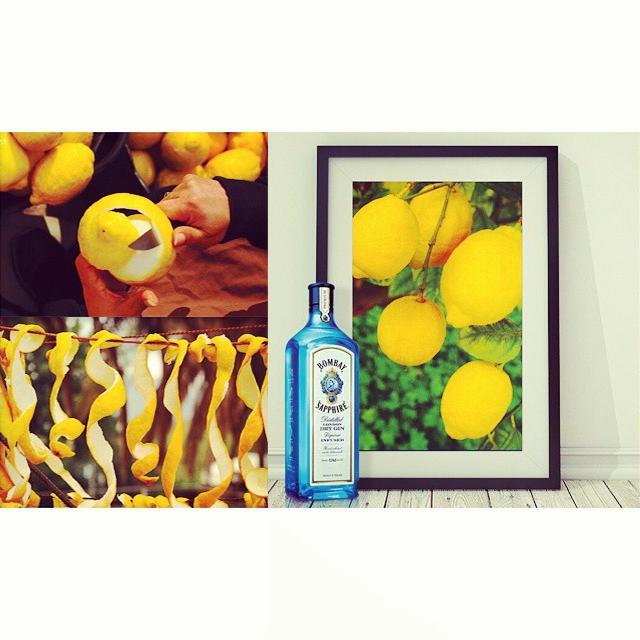 BombaySapphireA's tweet photo. Hand-peeled. Air-dried. Vapor infused. Throughout their journey, our lemons are handled with care. #InsideBombay http://t.co/1k3V8CMVjz