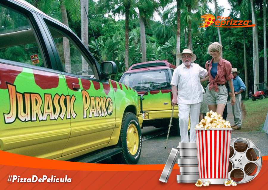 pizza_deprizza's tweet photo. #PizzaDepelicula Durante la grabación de Parque Jurásico un huracan destruyó todos los sets http://t.co/Xdwp9lWUKV