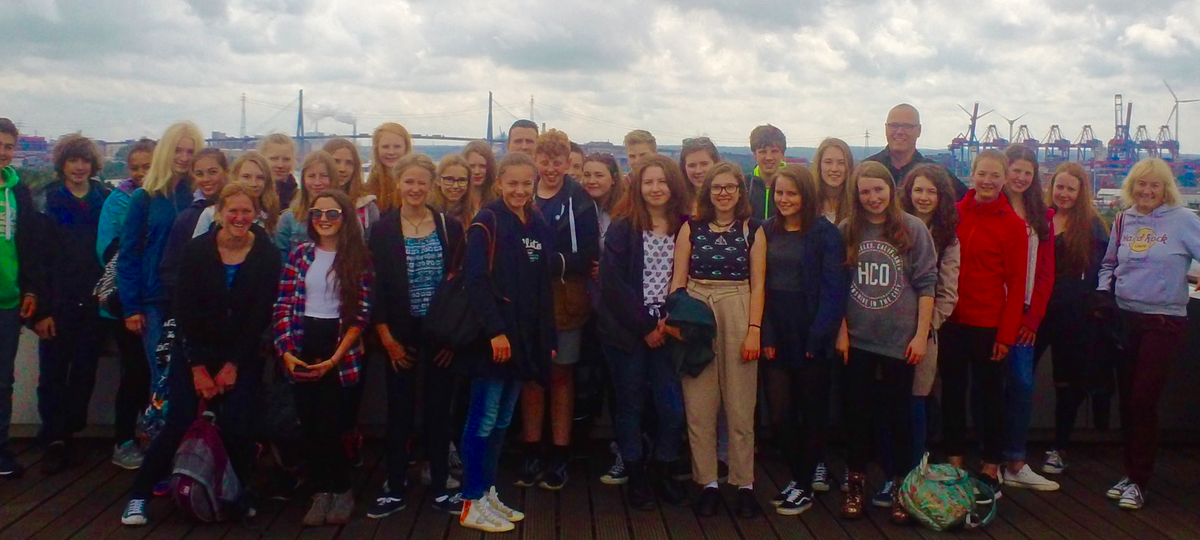 CHSupdates's tweet photo. German Exchange just back from a fantastic day in Hamburg, including a boat trip. http://t.co/Bfsc01XK4n