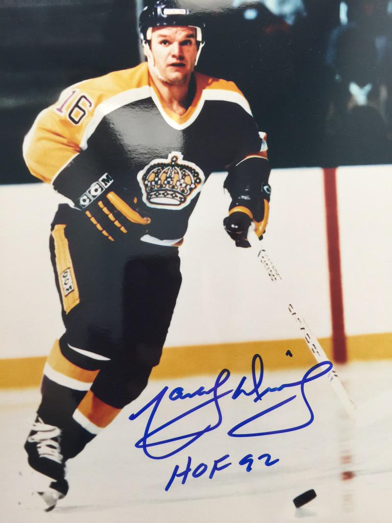 ajsports_ca's tweet photo. Saturday we'll giveaway this Marcel Dionne #LAKings autographed photo! Follow &amp; RT to be entered! #ajsgiveawayaday http://t.co/TzE8ItmAtk