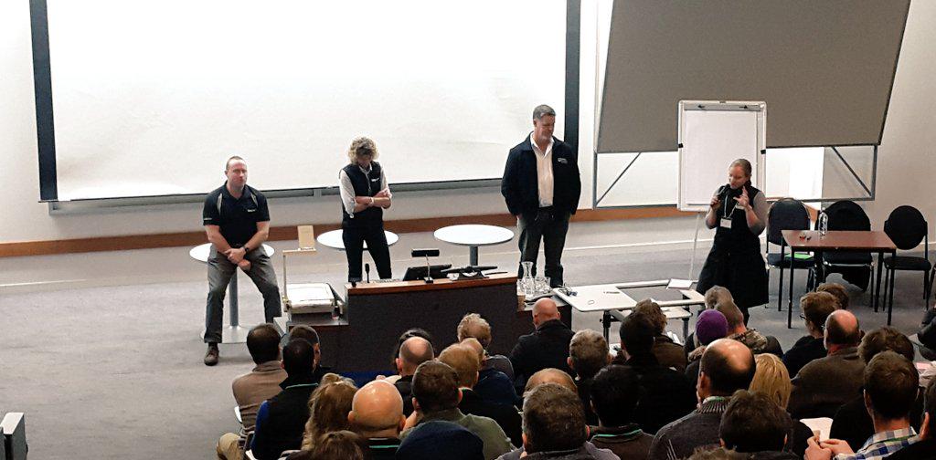 LUAlumniNZ's tweet photo. #SIDE2015 workshop- 'FeedRight' presented by @DairyNZ John Roche & Jane Kay & @LincolnUniNZ Senior Lecturer Jim Gibbs http://t.co/6ozx3FFGBs