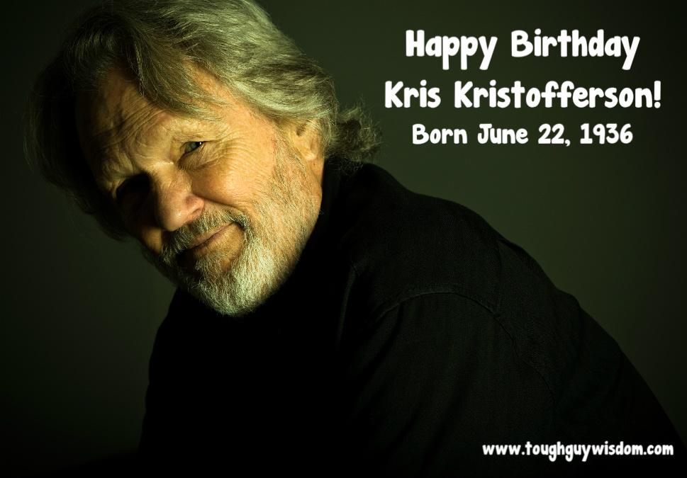 Happy 79th Birthday to Kris Kristofferson! 