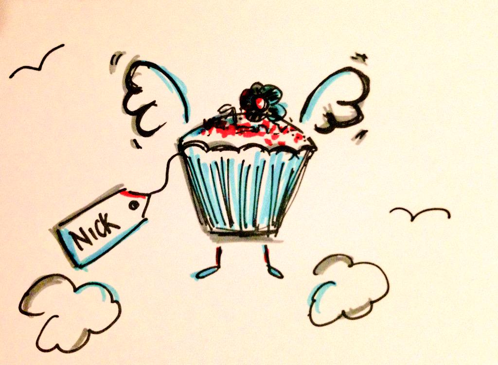 JoHopkins2's tweet photo. @nickelliott just incases it doesn't make it in time... #UXCake http://t.co/bLLB8SqyKf