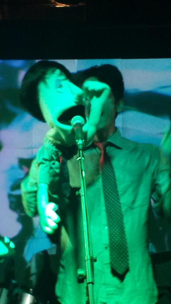 Denise_tweeting's tweet photo. The Felt Ian Curtis #puppetpain @FragileRockBand http://t.co/A0uxbLkBhz