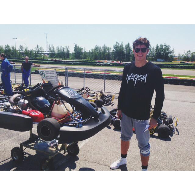 Lyfegasm's tweet photo. Go-Carting in Montreal, Canada! #lyfegasm http://t.co/bMKTdKu5k2