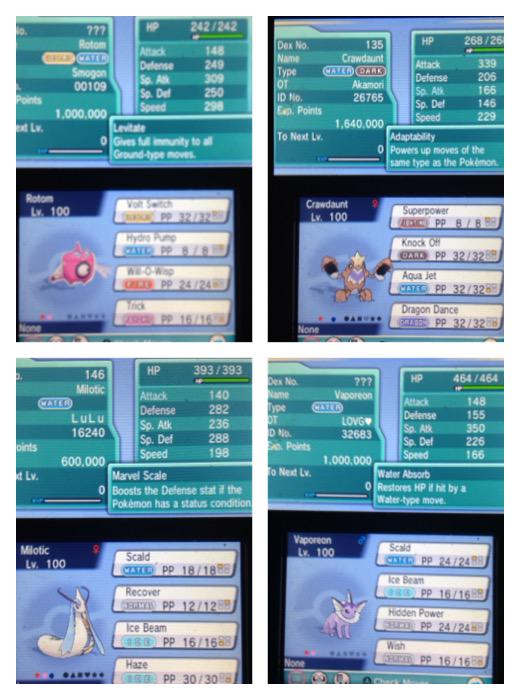 CCpkmn's tweet image. 💦WATER TYPE GIVEAWAY💦
RT+Follow to win these water beasts!!