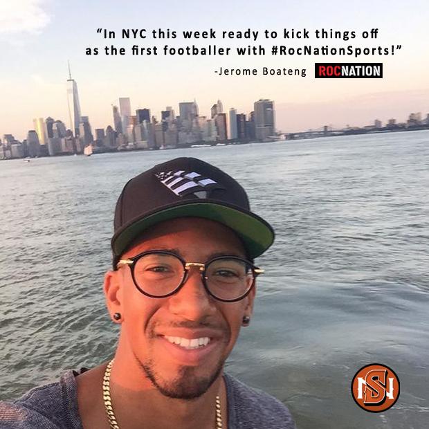 Jerome Boateng Boateng and his new agency