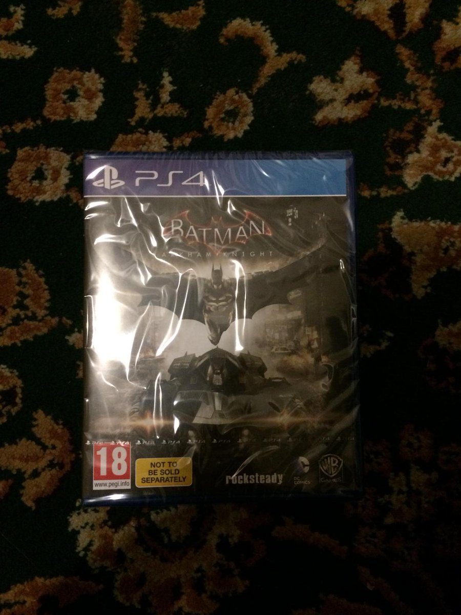 Davidscoope's tweet photo. Batman Arkham Knight Game! http://t.co/SVNuq8MxqQ