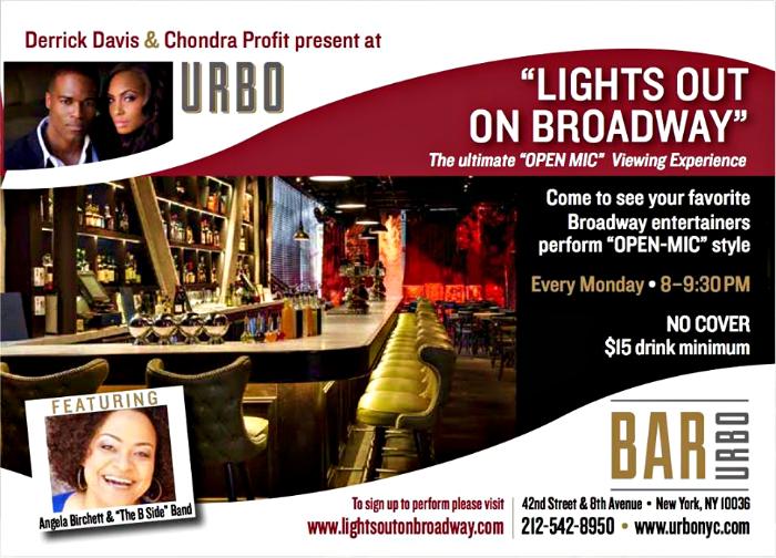 Lights Out On Broadway @ Urbo Upstairs #musicaltheatre #openmic #urbonyc facebook.com/events/5714172…
