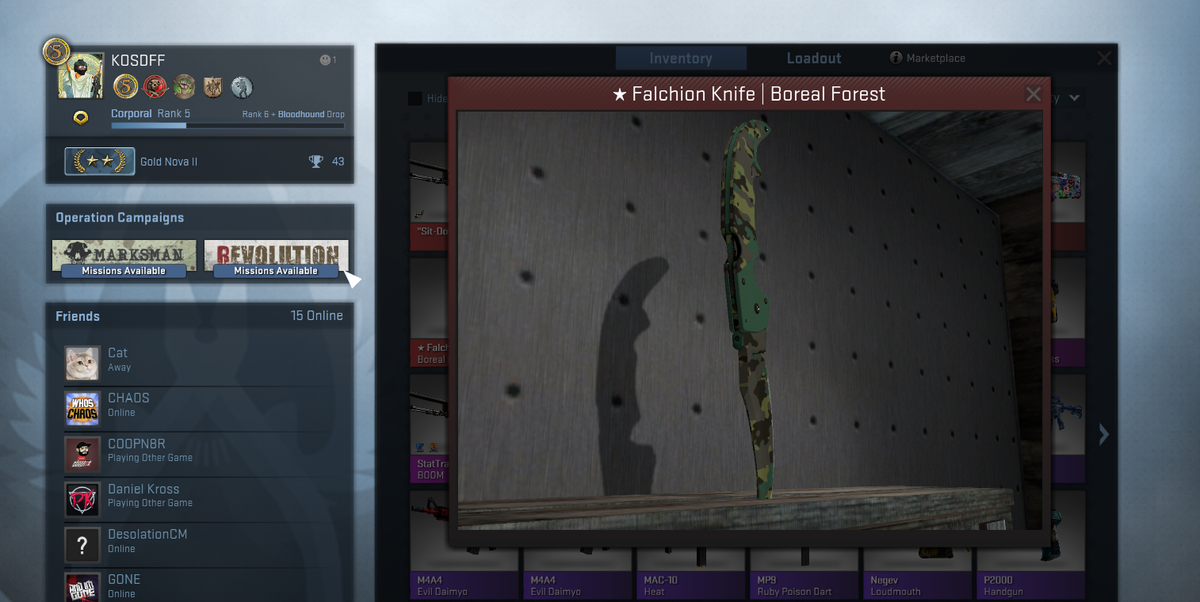 KOSDFF's tweet image. ★ Falchion Knife l Boreal Forest GIVEAWAY!! RT + FAV TO ENTER! (MUST BE FOLLOWING TO WIN!) WINNER PICKED on JULY 4TH!