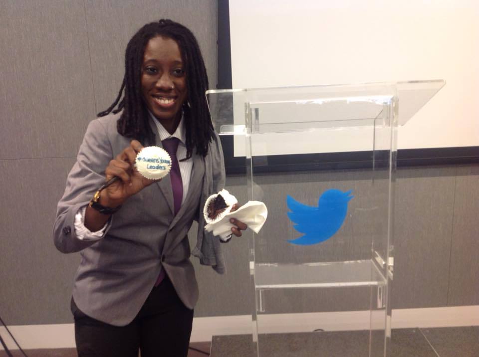 BarbadosGLAD's tweet photo. Our Co-Founder @donnyapiggott visiting #twitterUK. Excited to see more pictures her #QueensYoungLeaders experience http://t.co/SnWtshDyUT