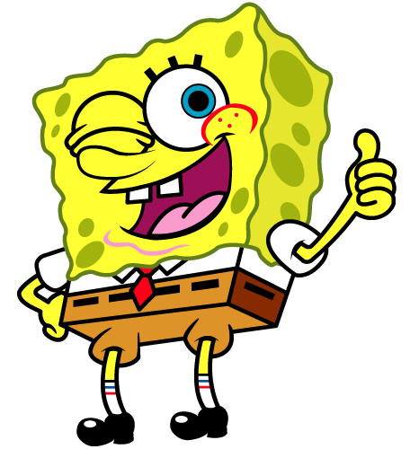  Gambar  Spongebob Jempol  Koleksi Gambar  HD 