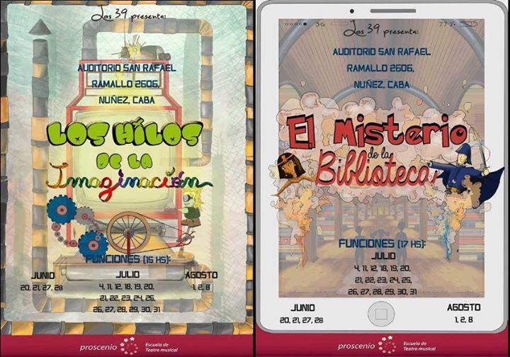 No te podes perder estos 2 infantiles <a href="/AlaBiblioteca/">La Biblioteca</a> &amp; <a href="/HImaginacion/">HilosDeLaImaginacion</a> Ramallo 2606, Saavedra. Sab y Dom 15 y 17 hs!