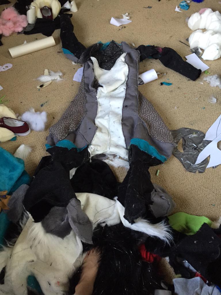 FESuits's tweet image. Aight! Time to kick off this page with some WIPs!  #fursuit