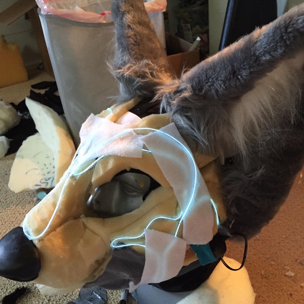 FESuits's tweet image. Aight! Time to kick off this page with some WIPs!  #fursuit