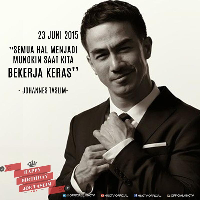 Semua hal menjadi mungkin saat kita bekerja keras. Nothing is imposible! Happy birthday 