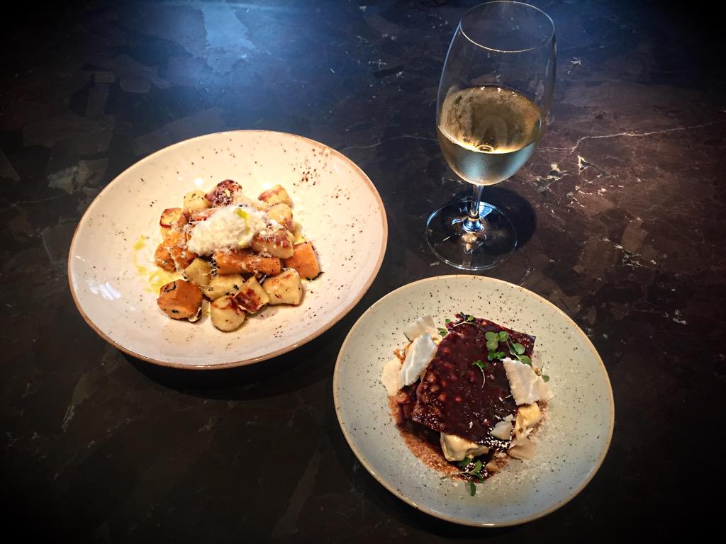 Try our $38 Two Course Lunch with a glass of red or white wine! Available daily 12pm - 3pm. T&amp;Cs apply. #ponydining