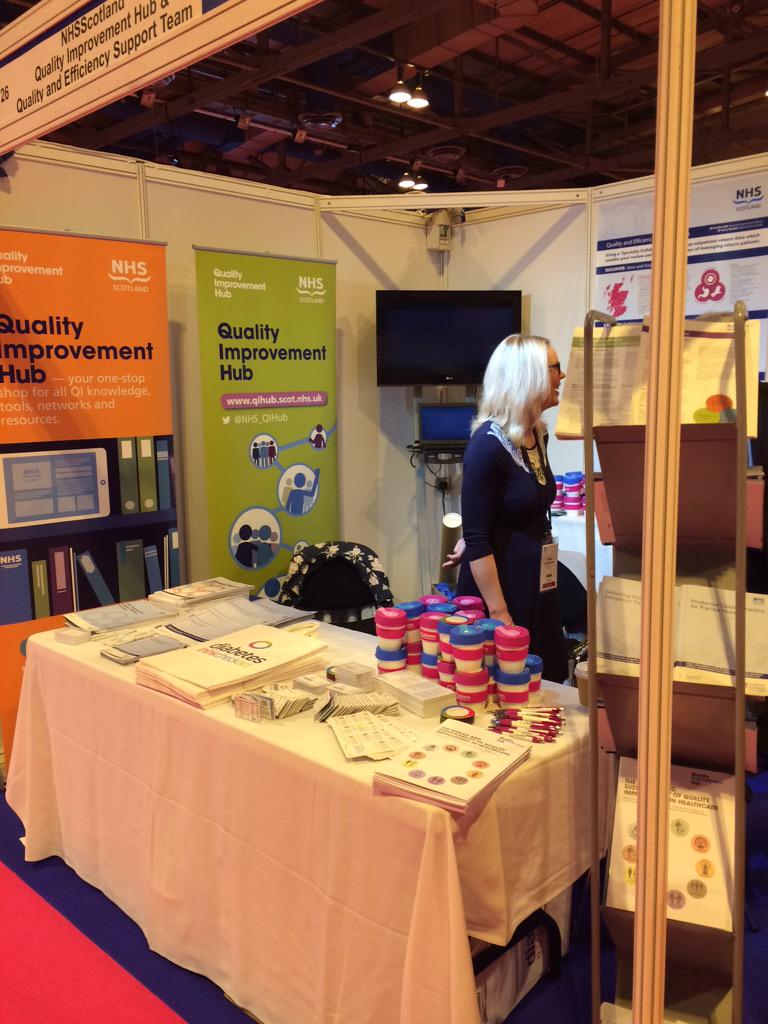 QI Hub (@nhs_qihub) on Twitter photo <a href="/NHSScotQuest/">NHS Scotland QuEST</a> & the QI Hub have teamed up to offer lots on QI, efficiency & support s26 for more #nhsscot15 <a href="/NHSScotQuest/">NHS Scotland QuEST</a> & the QI Hub have teamed up to offer lots on QI, efficiency & support s26 for more #nhsscot15
