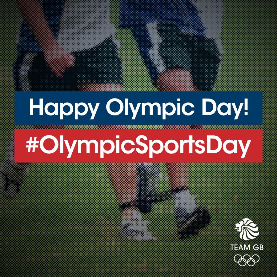 Team GB (@teamgb) on Twitter photo It's #OlympicDay! WIN Team GB kit by sending in pics of you & your friends having a sports day race #OlympicSportsDay It's #OlympicDay! WIN Team GB kit by sending in pics of you & your friends having a sports day race #OlympicSportsDay