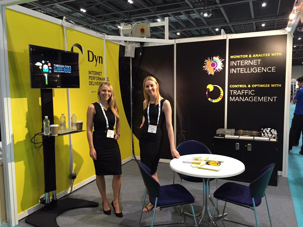 Patchuk's tweet image. The girls are ready to talk all things #InternetPerformance - come and see us at stand 630! @Public_SectorUK @Dyn