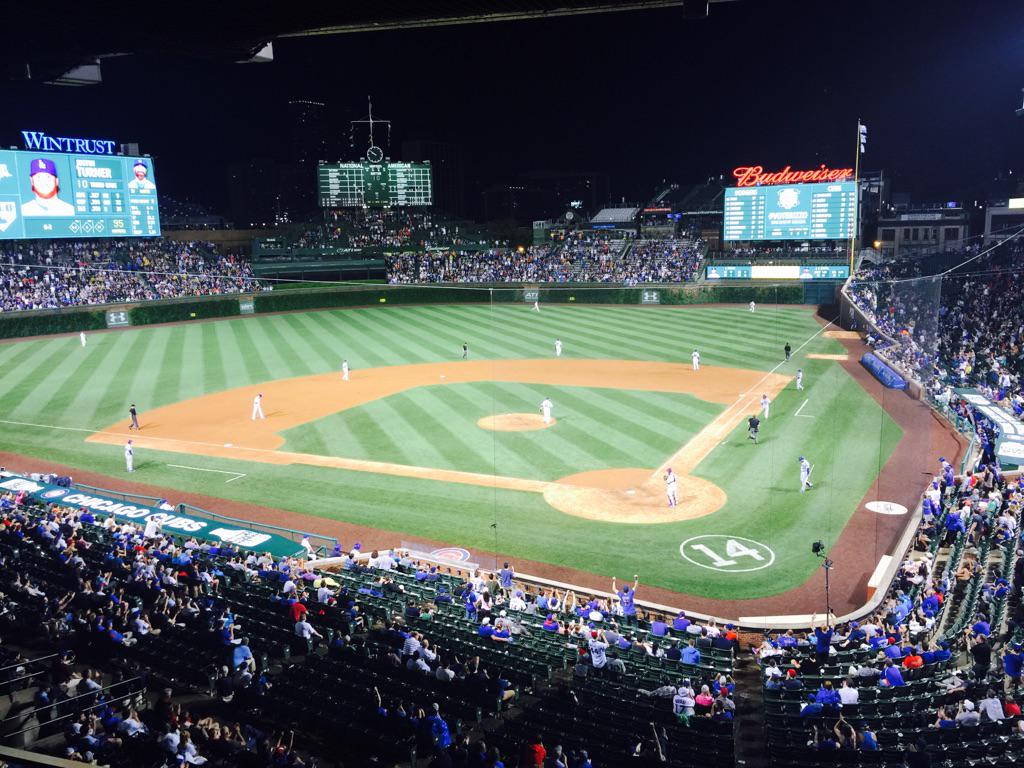 30in30for30's tweet photo. Game 24, a full night of sleep and laundered jerseys to see the @Cubs and the friendly confines!
#30in30for30 http://t.co/iWrqQkACos