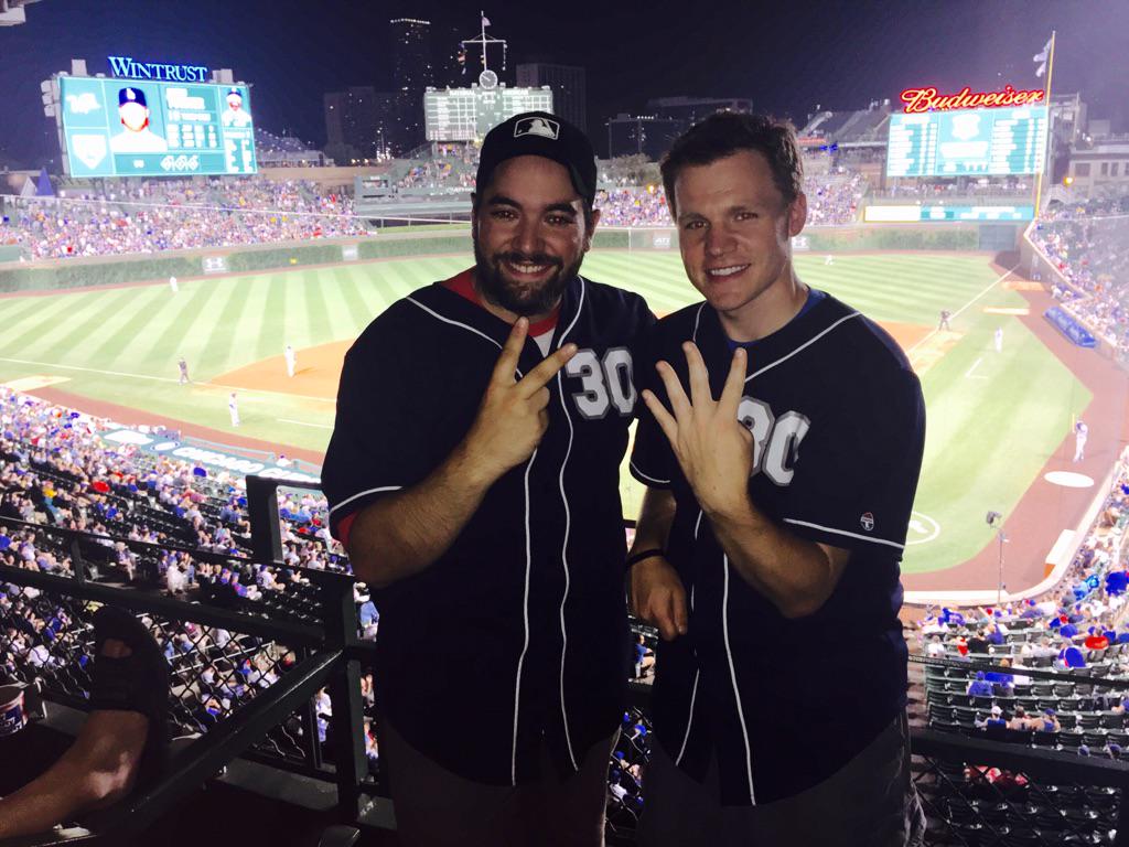 30in30for30's tweet photo. Game 24, a full night of sleep and laundered jerseys to see the @Cubs and the friendly confines!
#30in30for30 http://t.co/iWrqQkACos