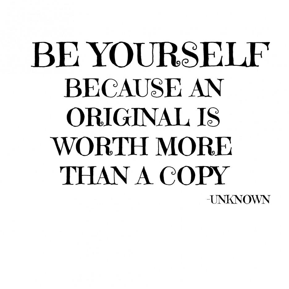 yallalist's tweet photo. #quote Be yourself! #duabi #yallalist http://t.co/SxXpjP0hWk