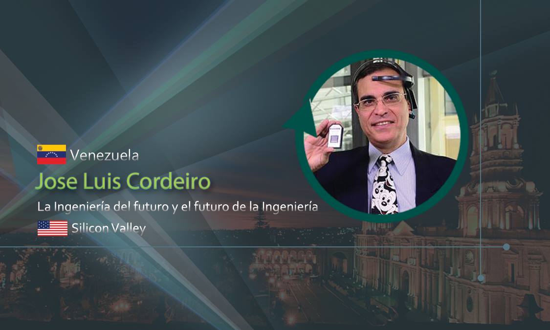CONEISCXXIII's tweet photo. JOSE CORDEIRO Profesor y Asesor de Singularity University en Silicon Valley presente en el @CONEISCXXIII =) http://t.co/0NukE916xd