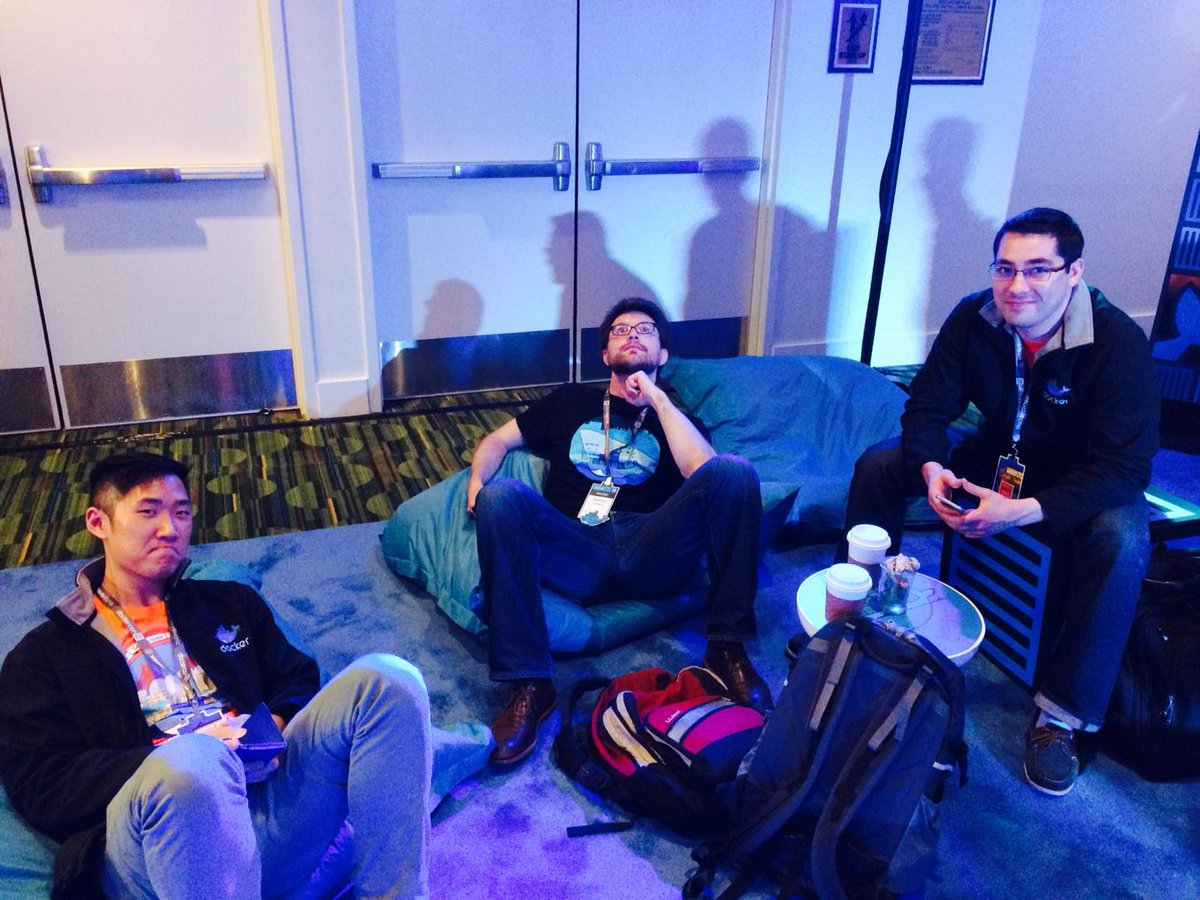 SassquatchBites's tweet photo. Successful first day at DockerCon #dockercon http://t.co/97yvExMYi2