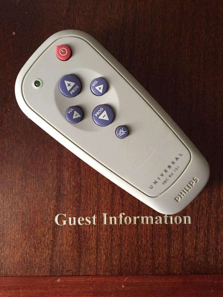 Fitzdigitalgov's tweet image. I'm loving my TV remote at this week's hotel this was so designed for me..... #userfocus