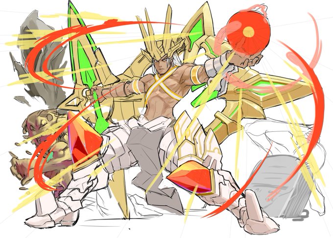 太陽神ティダンのtwitterイラスト検索結果 古い順